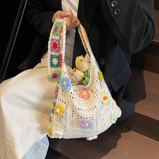 π§Ί LIMITED-TIME 57% OFF! β¨ Women's Crochet Ethnic Bag β Bohemian, Spacious, Versatile πΌ