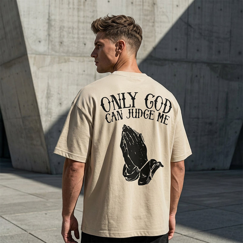 🔥2026 New Arrival ＆ Hot Sale ＆ 50％ Off🔥Men's Praying Hands Graphic Tee – Cotton, Casual, Symbolic, Versatile ✨