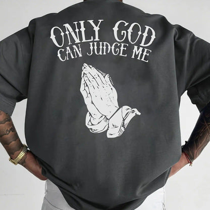 🔥2026 New Arrival ＆ Hot Sale ＆ 50％ Off🔥Men's Praying Hands Graphic Tee – Cotton, Casual, Symbolic, Versatile ✨