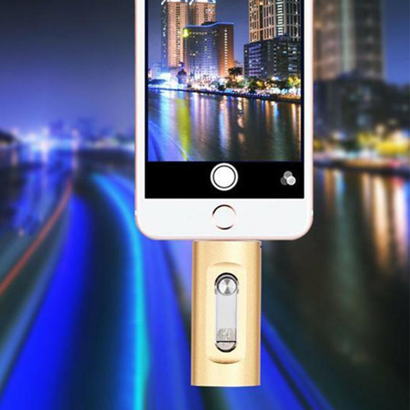 🌞Fris De Lente In Met 50% Korting!📱3-in-1 Universele USB-stick - Voor iPhone, Android & PC - USB 3.0 Supersnel