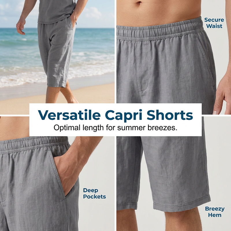 📢📢50% OFF !! ⏰Men's Linen Shirt and Casual Pants Set