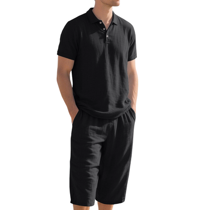 📢📢50% OFF !! ⏰Men's Linen Shirt and Casual Pants Set