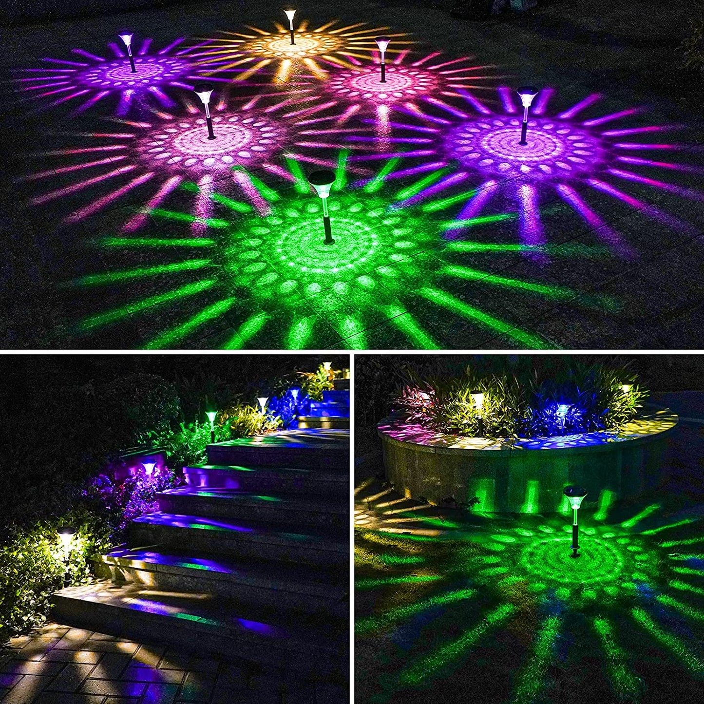 🌺Decorative solar lights suitable for gardens or outdoor paths