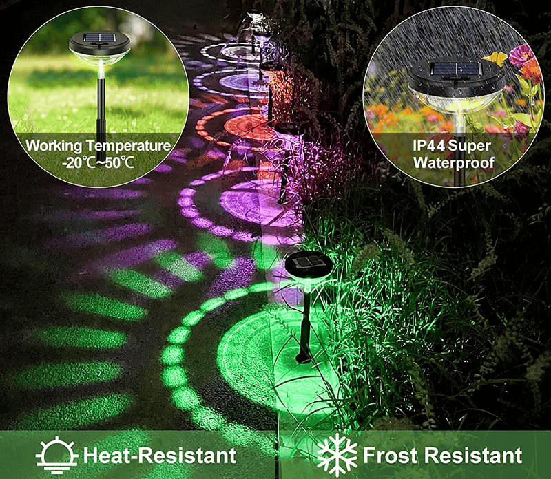 🌺Decorative solar lights suitable for gardens or outdoor paths