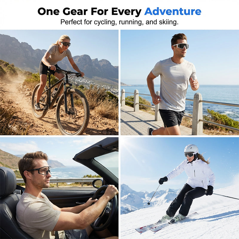 ⏳ 50% off⏰Photochromic Cycling Sunglasses with UV400 Protection👓🕶️