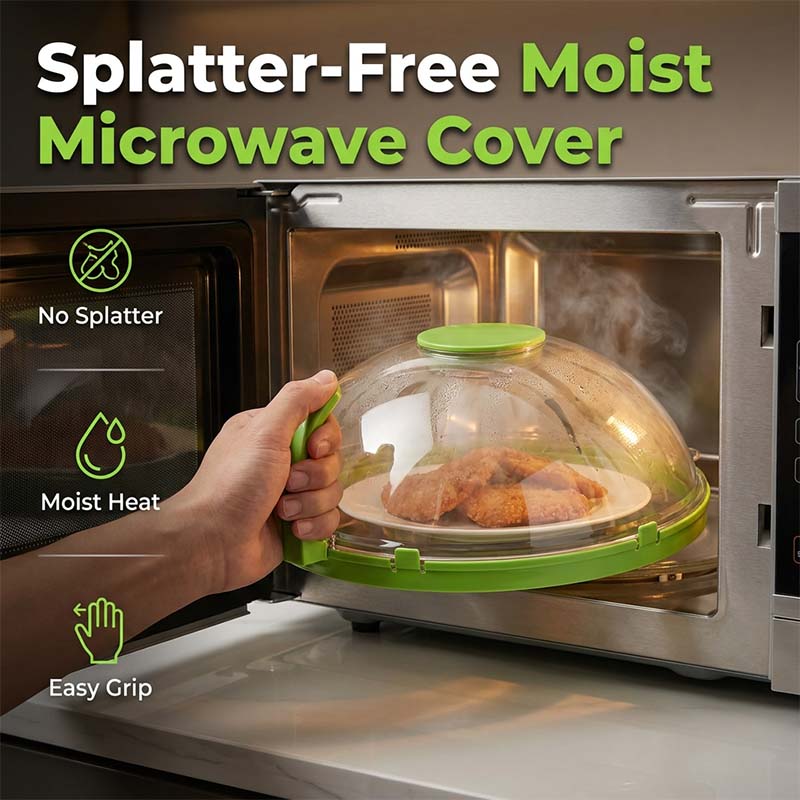 💐 50% KORTING! Spatdeksel met waterreservoir – Gemakkelijk schoon te maken 🧽✨ 【Tijdelijke aanbieding】