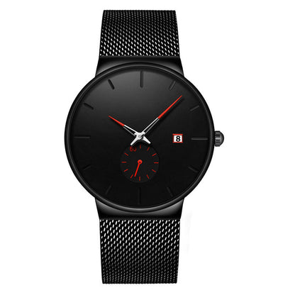 ⌚ 50% OFF NOW! Free Delivery！ 📦 💧 Men's Minimalist Waterproof Quartz Watch – Clean dial, durable build & perfect for daily or office wear ✨