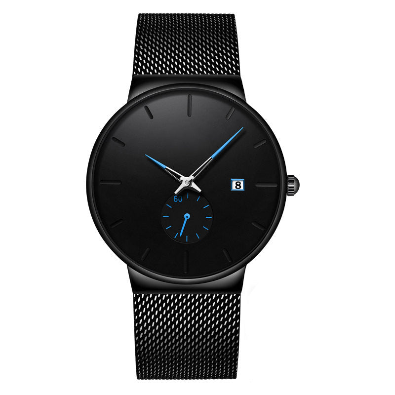 ⌚ 50% OFF NOW! Free Delivery！ 📦 💧 Men's Minimalist Waterproof Quartz Watch – Clean dial, durable build & perfect for daily or office wear ✨