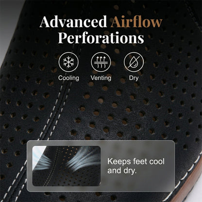 👡2026 New Arrivals 50% OFF🌸 Women’s Perforated Platform Mules – Lightweight, Breathable Slip-On Sandals for Everyday Comfort