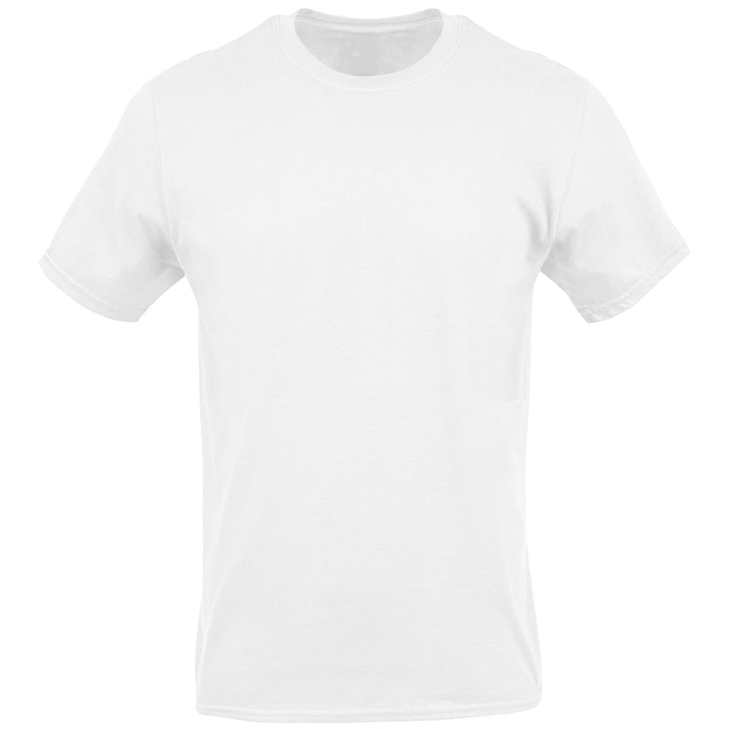 Heren Klassiek T-shirt met Ronde Hals