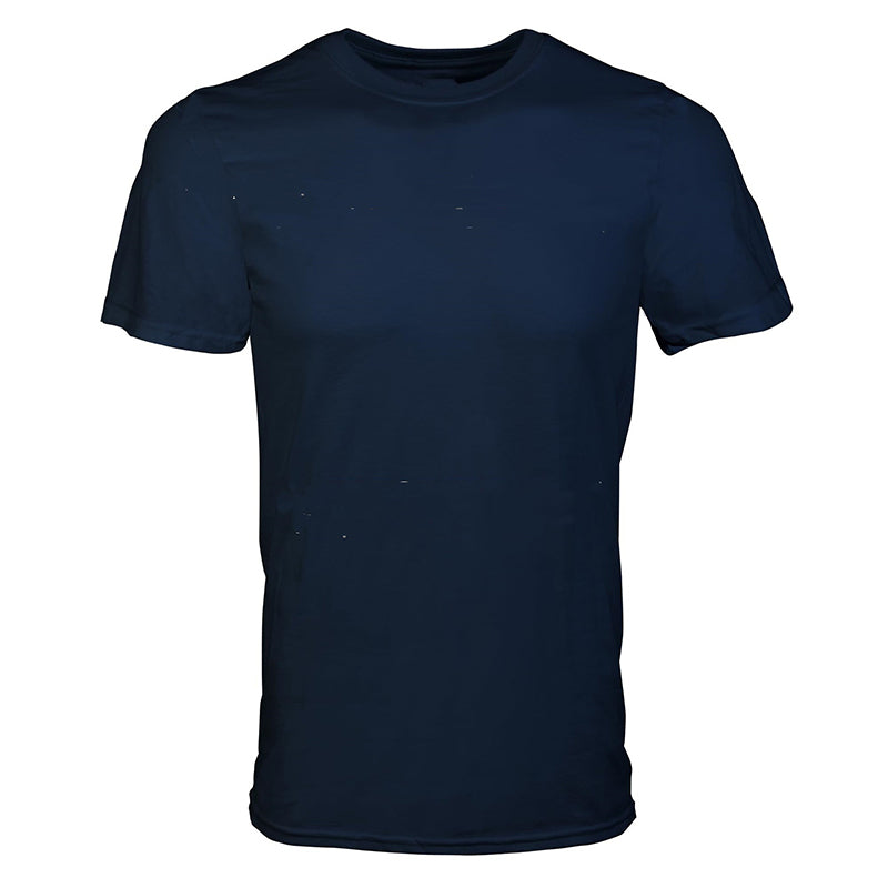 Heren Klassiek T-shirt met Ronde Hals