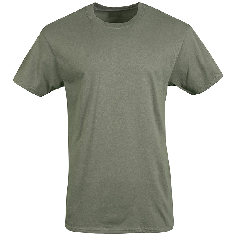 Heren Klassiek T-shirt met Ronde Hals