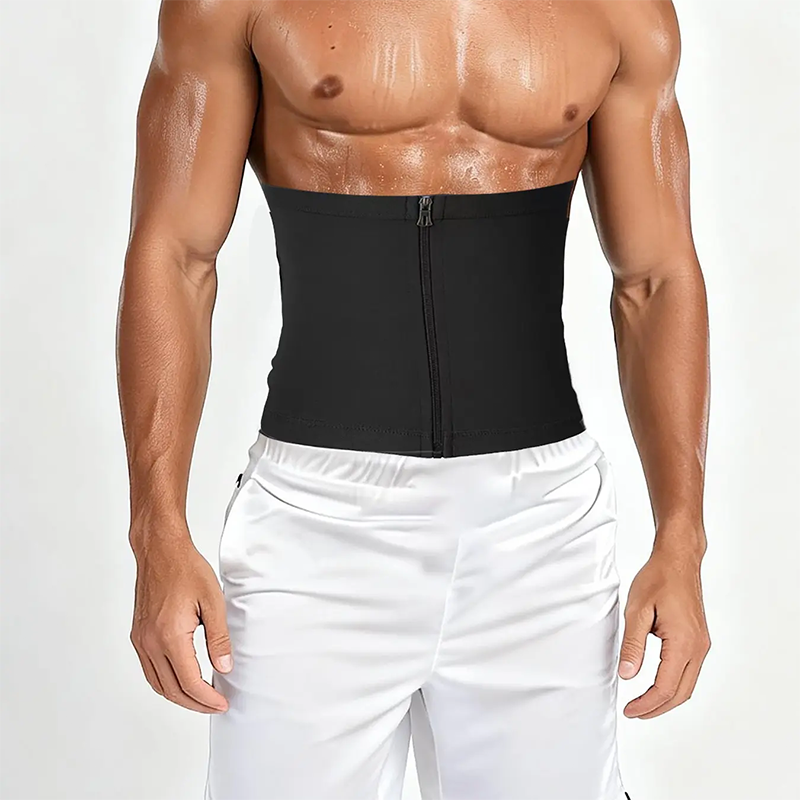 ⏰🔥LIMITED TIME 50% OFF!🔥50K+ SOLD!  💪 Waist Trainer Trimmer Sweat Belt for Men