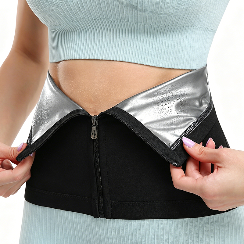 ⏰🔥LIMITED TIME 50% OFF!🔥50K+ SOLD!  💪 Waist Trainer Trimmer Sweat Belt for Men