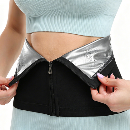 ⏰🔥LIMITED TIME 50% OFF!🔥50K+ SOLD!  💪 Waist Trainer Trimmer Sweat Belt for Men