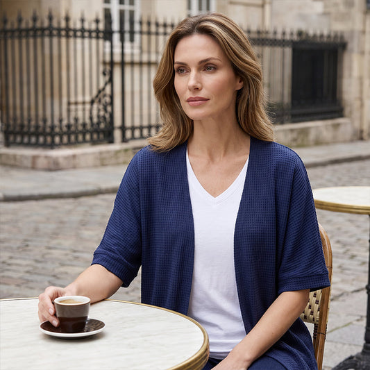 🎁2026 New Arrivals 50% OFF💥Women's Casual Short Sleeve Cardigan 🌼