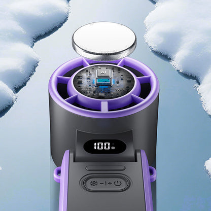 🌬️ 3-in-1 Portable Cooling Fan – 100-Speed Cooling, Digital Display & 20H Battery