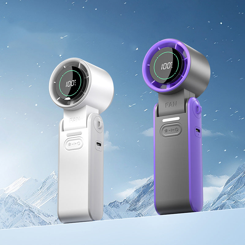 🌬️ 3-in-1 Portable Cooling Fan – 100-Speed Cooling, Digital Display & 20H Battery
