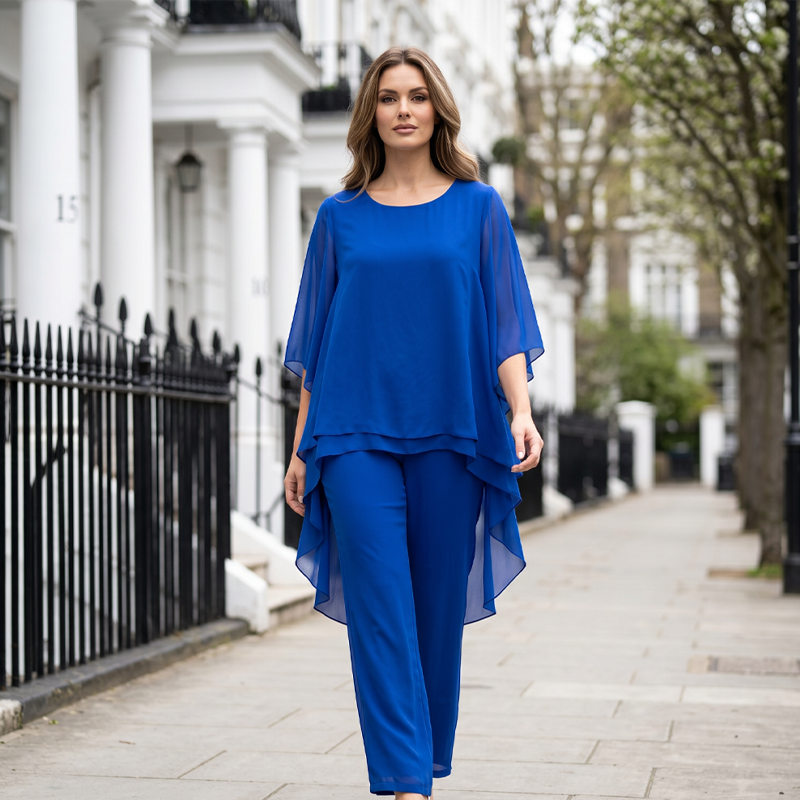 👚✨ Women’s Loose High-Low Top & Wide-Leg Pants Set – Chic, Comfy & Easy to Wear🌿