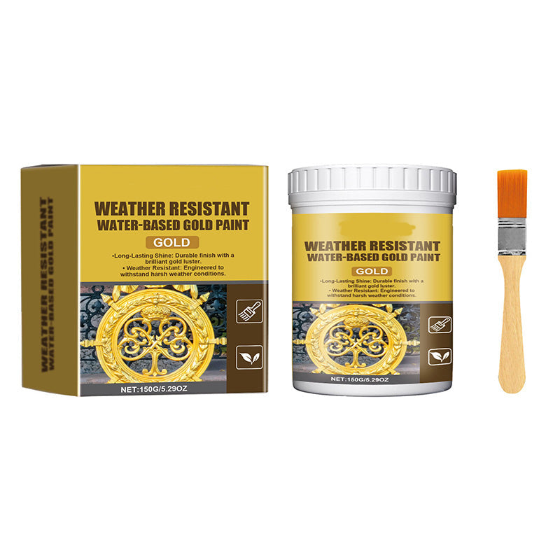 🔥 TIJDELIJKE AANBIEDING 🎨Weersbestendige goudverf, langdurige glans voor alle oppervlakken💯
