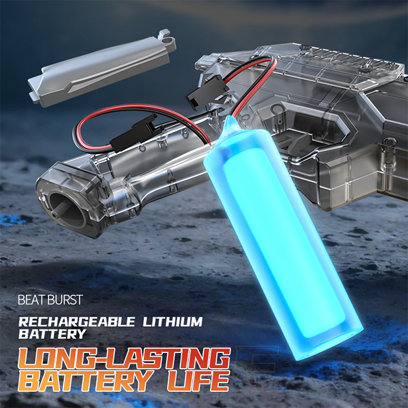 🔥2026 Hot Sale 50% OFF✨⚡ 50K+ SOLD! 🎁Electric High-Pressure Water Gun with Circular Clip