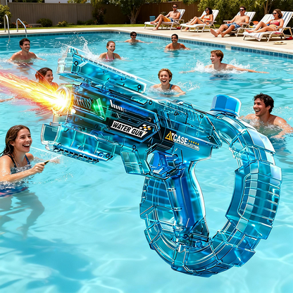 🔥2026 Hot Sale 50% OFF✨⚡ 50K+ SOLD! 🎁Electric High-Pressure Water Gun with Circular Clip