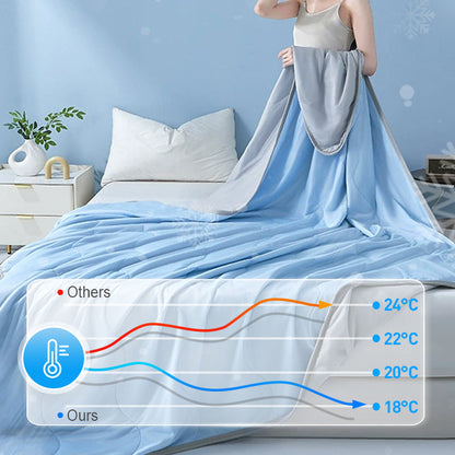 💜 50%OFF❄️A self-cooling blanket! ❄️Comfortable Cooling Blanket