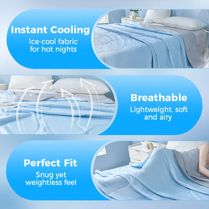 💜 50%OFF❄️A self-cooling blanket! ❄️Comfortable Cooling Blanket