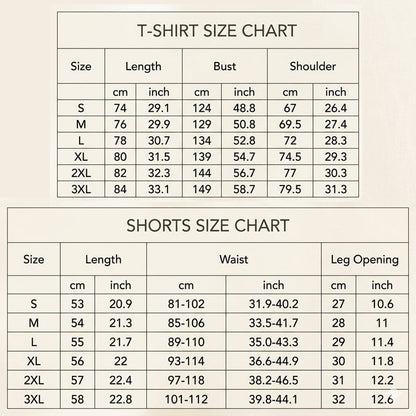📢📢50% OFF !! ⏰Men's Camouflage Print T-Shirt & Shorts Set