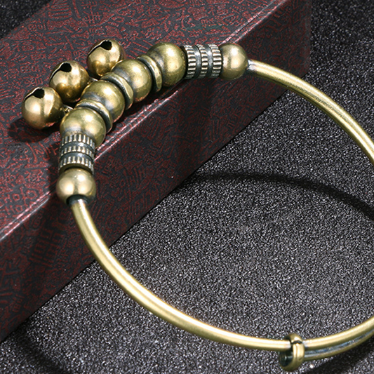 🔥2026 New Arrival ＆ Hot Sale ＆ 50％ Off🔥Push-Pull Adjustable Bell Bangle