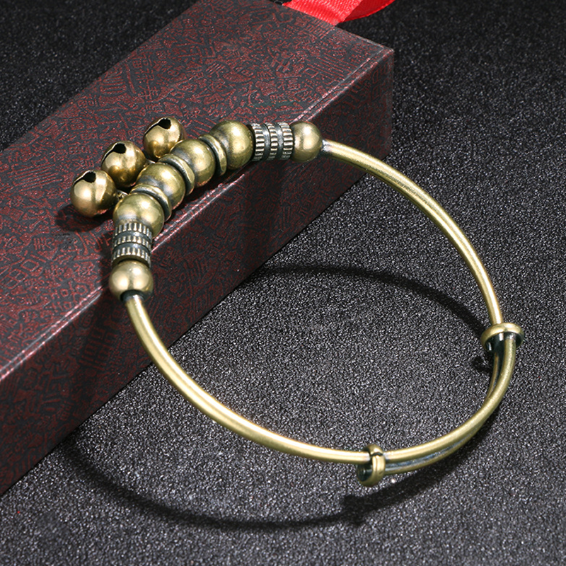 🔥2026 New Arrival ＆ Hot Sale ＆ 50％ Off🔥Push-Pull Adjustable Bell Bangle