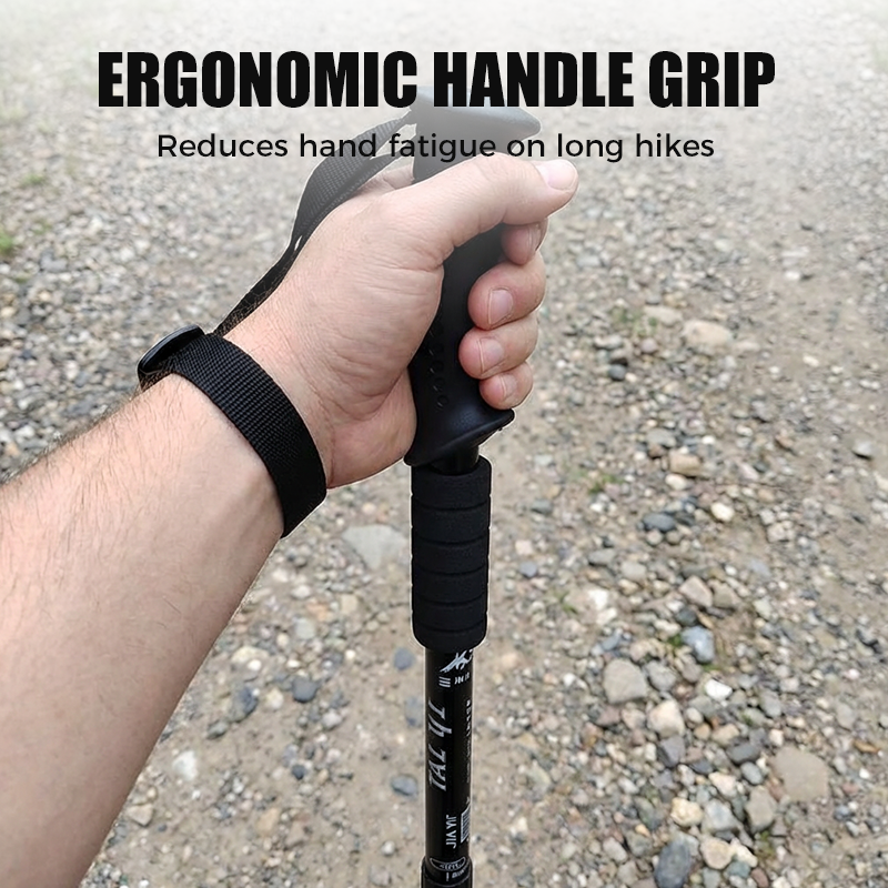 ⛰️ LIMITED-TIME 68% OFF! ✨ Adjustable Aluminum Alloy Trekking Pole – Durable, Shock-Absorbing, Lightweight 🌲