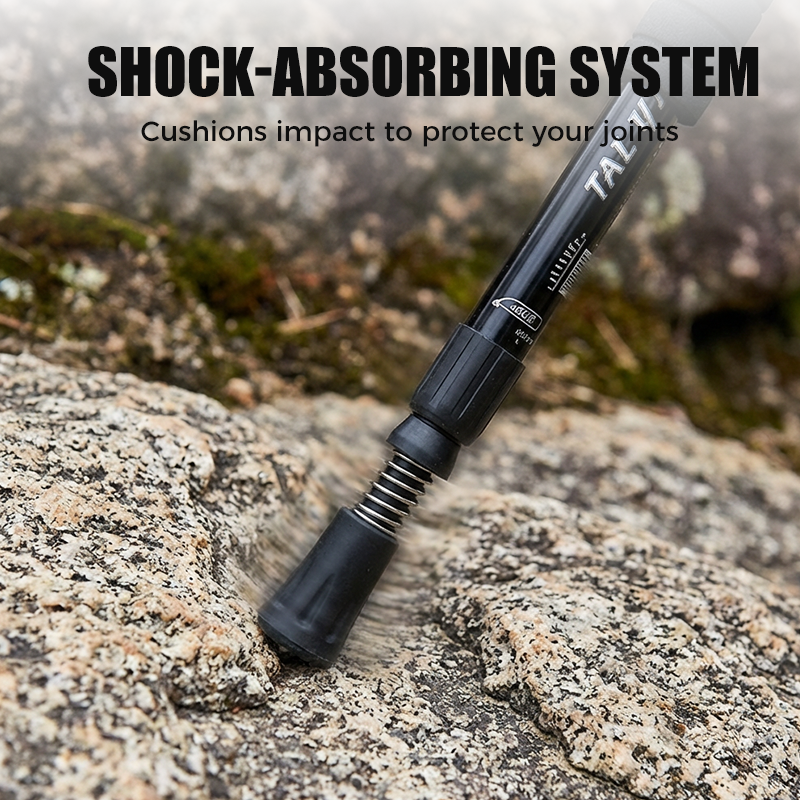 ⛰️ LIMITED-TIME 68% OFF! ✨ Adjustable Aluminum Alloy Trekking Pole – Durable, Shock-Absorbing, Lightweight 🌲