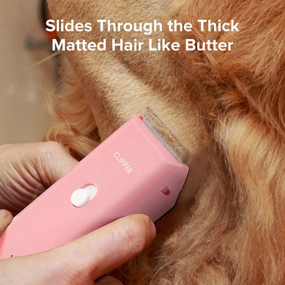 ⏰ 50% OFF FLASH SALE! Quiet Cordless Pet Clipper – Low Vibration, No Noise 😺🔇
