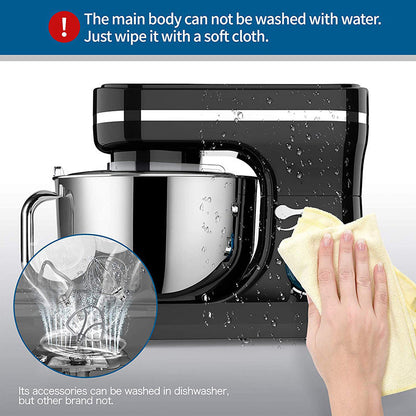 🥄 50% OFF NOW! ⚡ ⚡🍰🥣 Heavy-Duty Electric Kitchen Mixer – 1000W Power, 8-Speed Control & 5QT Stainless Steel Bowl