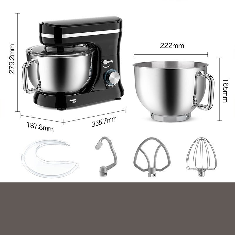 🥄 50% OFF NOW! ⚡ ⚡🍰🥣 Heavy-Duty Electric Kitchen Mixer – 1000W Power, 8-Speed Control & 5QT Stainless Steel Bowl