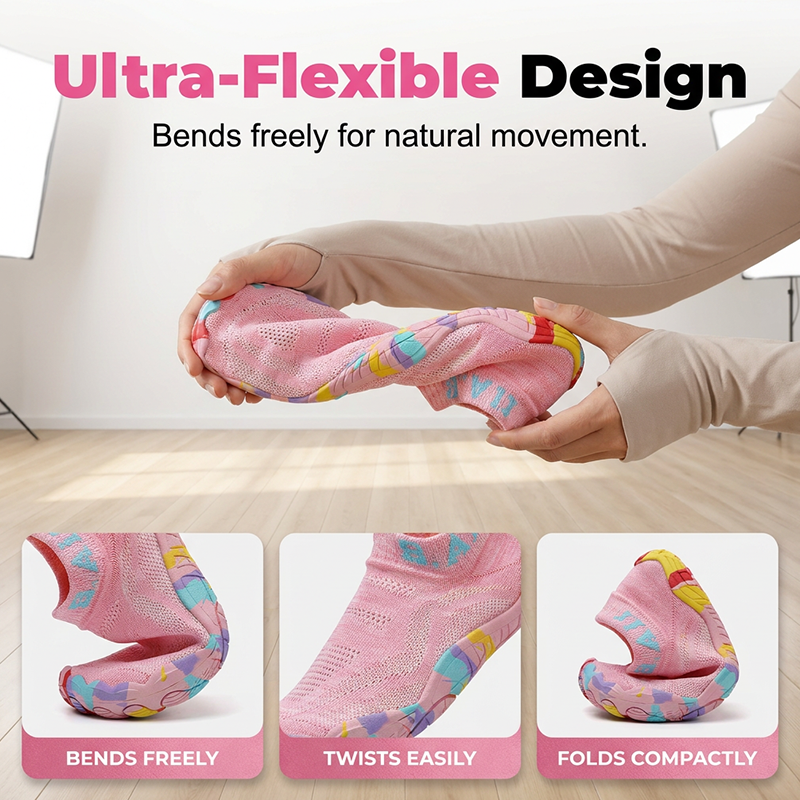 👣 Lichtgewicht waterschoenen – Sneldrogende watersokken voor surfen, zwemmen en fitness – Antislipzool, ademend mesh en perfect voor strandwandelingen, yoga of hardlopen 🏄‍♂️