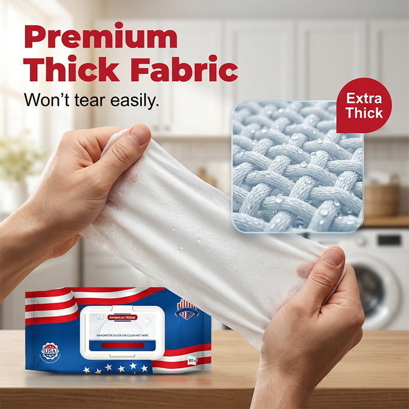 🔥Zomerbestsellers🔥US Nano Silver Ion Ultra-Clean-doekjes