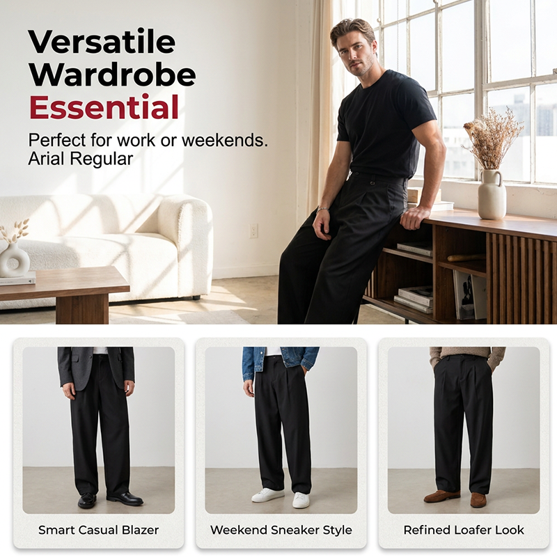 👖✨ Smart Trousers Without the Tight Fit – Only £24.90, Office-Ready Comfort, Weekend-Friendly Style