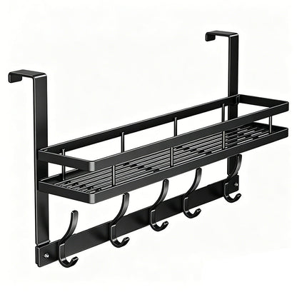 📢📢50% OFF !! ⏰ Over The Door Hooks with Storage Basket