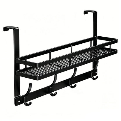 📢📢50% OFF !! ⏰ Over The Door Hooks with Storage Basket