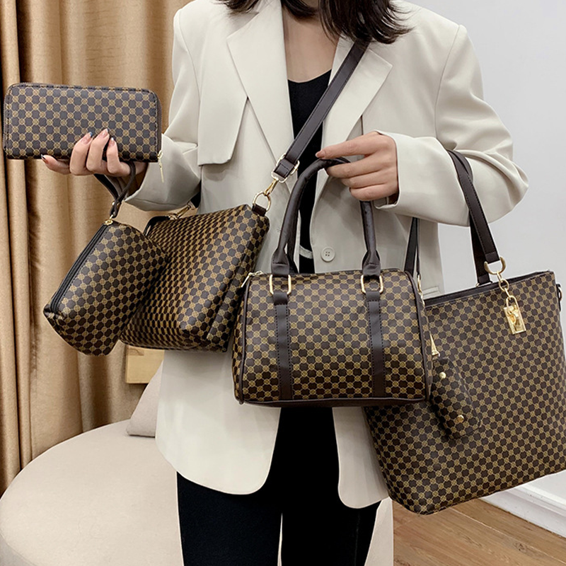 📢📢👜50% OFF !! ⏰Stylish 6-in-1 Mother & Baby Bag Set – Printed, Versatile Shoulder, Crossbody & Handbag for Everyday Use 🌿  6 Pieces for £32.99, Only £5.50 Each✨