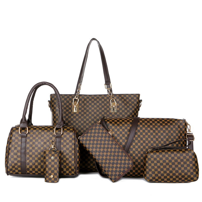 📢📢👜50% OFF !! ⏰Stylish 6-in-1 Mother & Baby Bag Set – Printed, Versatile Shoulder, Crossbody & Handbag for Everyday Use 🌿  6 Pieces for £32.99, Only £5.50 Each✨