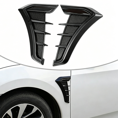 Decoratieve auto zij-scherm ventilatieopeningen stickers