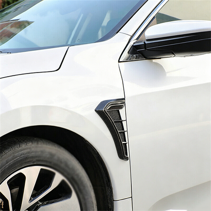 Decoratieve auto zij-scherm ventilatieopeningen stickers