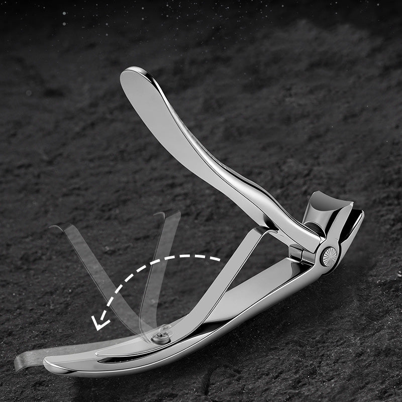 Robuuste nagelknipper met gebogen kop