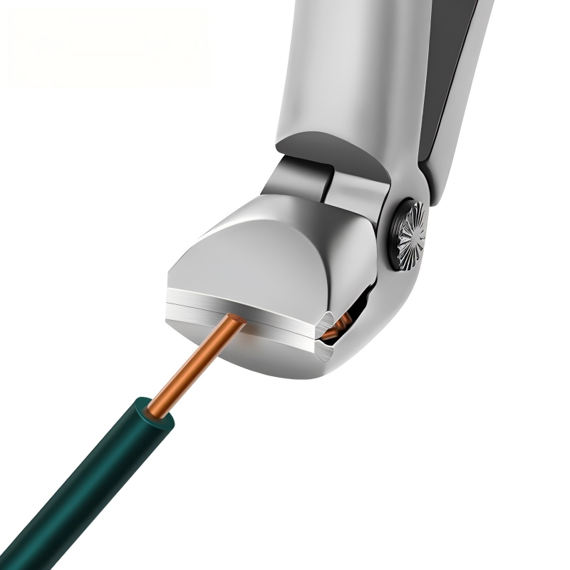 Robuuste nagelknipper met gebogen kop