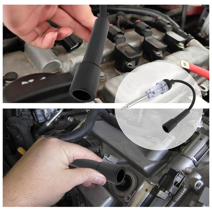 💥50% KORTING🔧 Auto Ontstekingstester voor Bougies & Bobines | Universeel | LED Indicatie | Geen Batterij