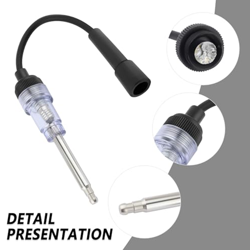 💥50% KORTING🔧 Auto Ontstekingstester voor Bougies & Bobines | Universeel | LED Indicatie | Geen Batterij