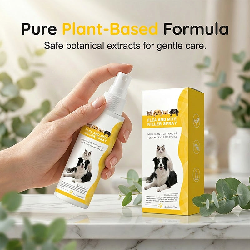 🔥50% korting op de laatste dag!🐶🐱Mild Formula insectenwerende spray voor huisdiere